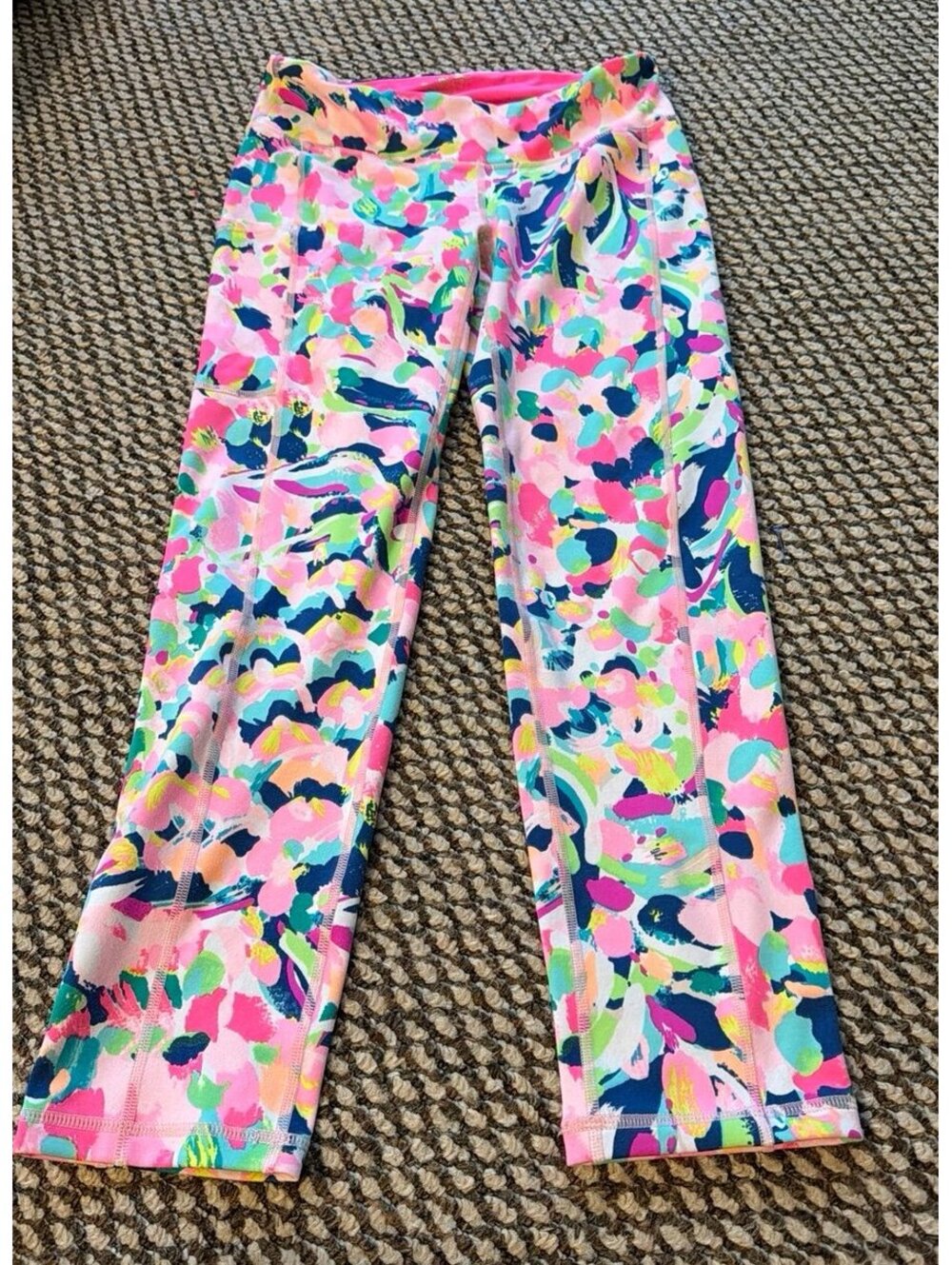 Lilly Pulitzer Luxletic Weekender Capri Leggings Women’s Small